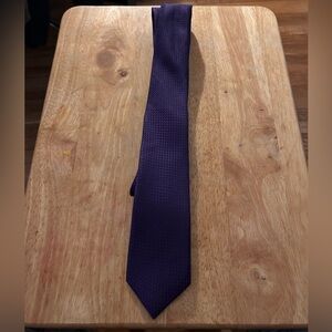 Men's Alfani Purple Textured Tie